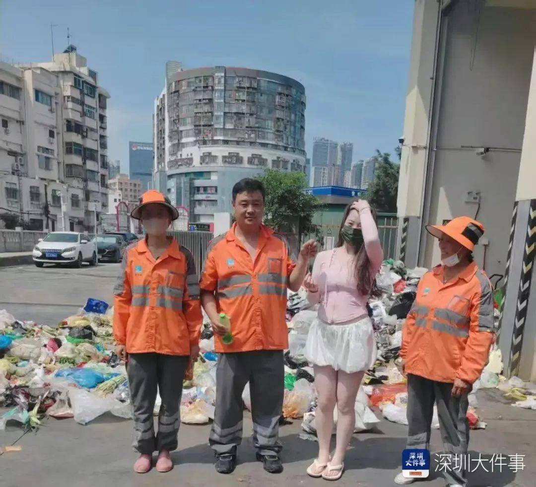 CBA比分_堪比"大海捞针"！深圳环卫工在腐臭垃圾堆里找到它CBA比分，市民激动不已